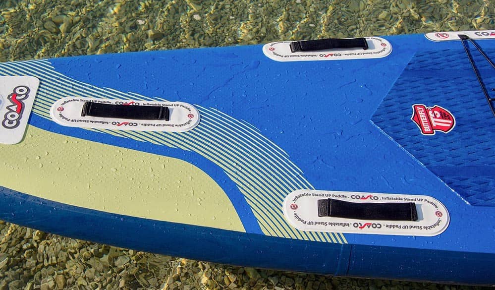 nafukovaci paddleboard coasto cruiser na vode poporuhy